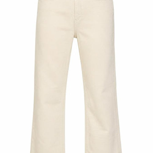 Stradivarius Women’s Beige High Rise Straight Jeans Size 6