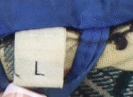 Timberland Men’s Blue L Parka Jacket Weathergear Nylon Lined Outdoor