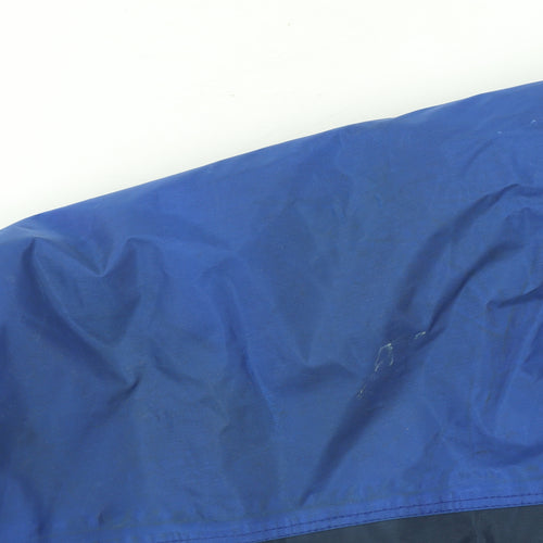 Timberland Men’s Blue L Parka Jacket Weathergear Nylon Lined Outdoor