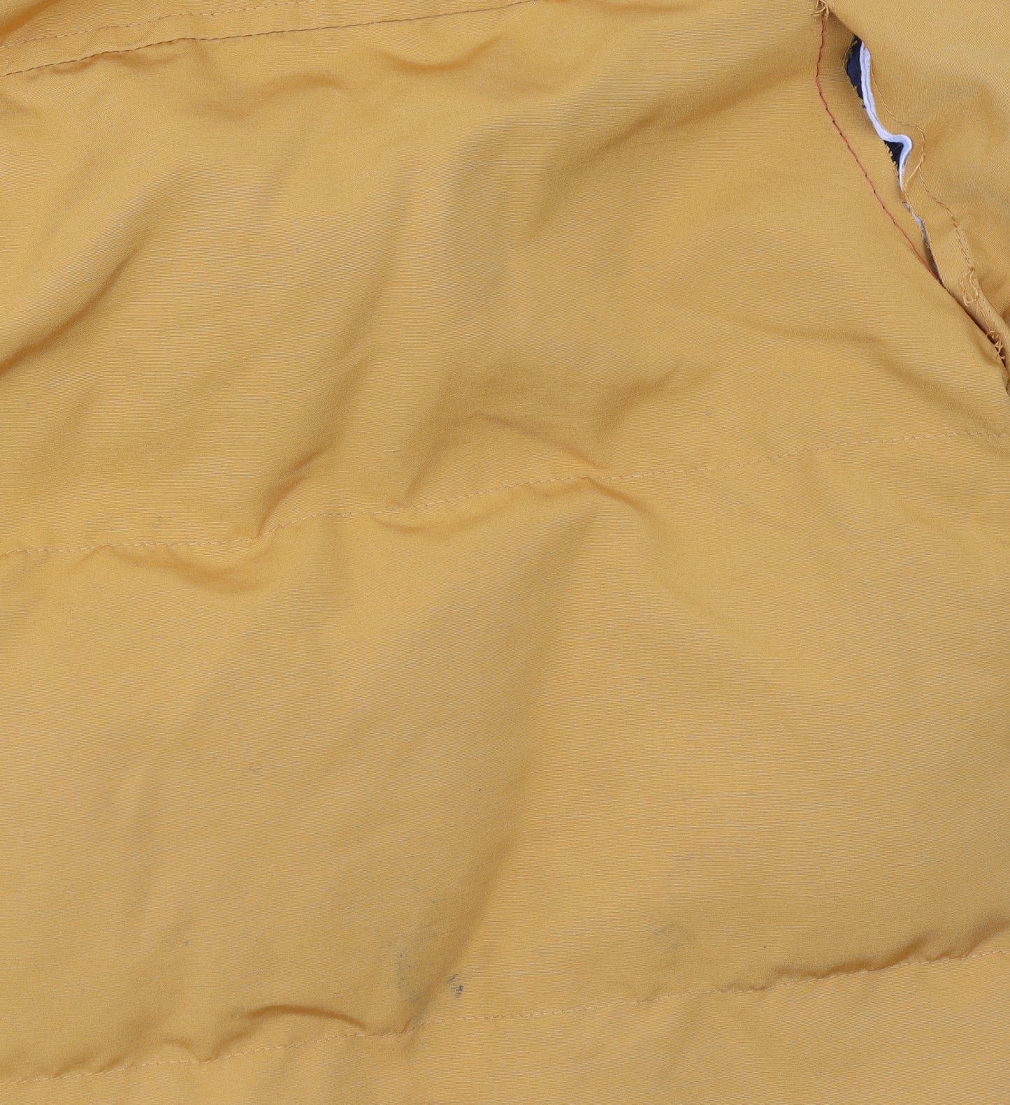 Superdry Mens Yellow Everest Puffer Jacket L Hooded Winter Coat