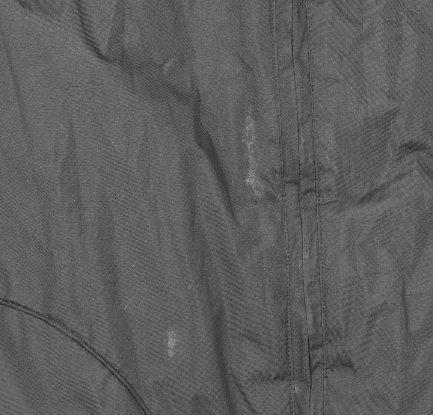 BHS Men's Black Polyester Mid-Length Zip Activewear Jacket Size M