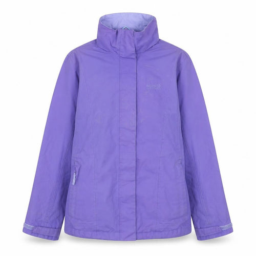 Regatta Women Purple Waterproof Rain Coat Jacket UK 12