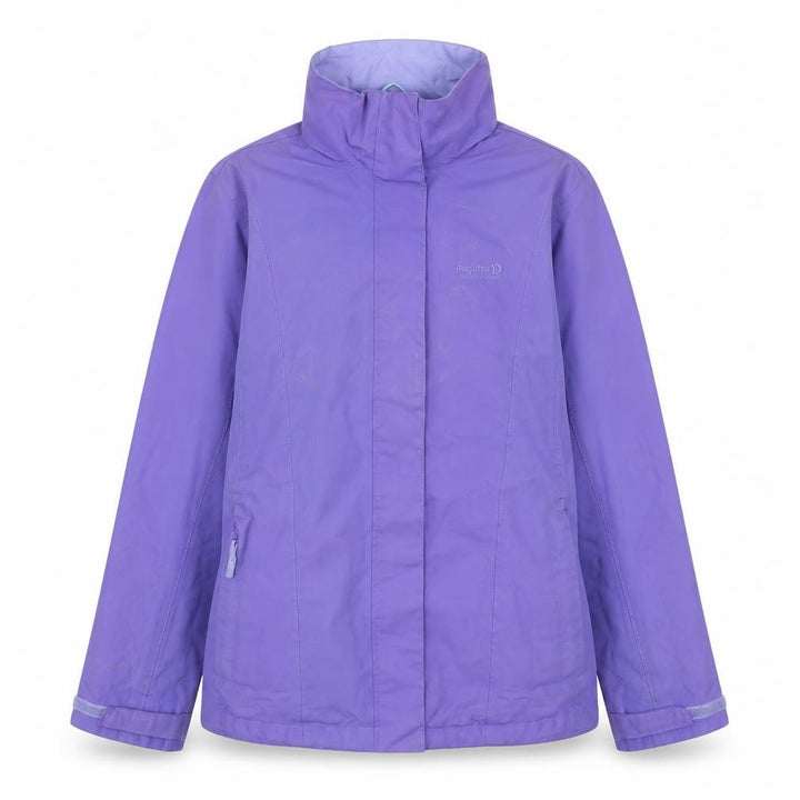 Regatta Women Purple Waterproof Rain Coat Jacket UK 12