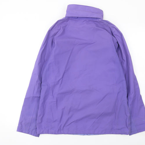 Regatta Women Purple Waterproof Rain Coat Jacket UK 12