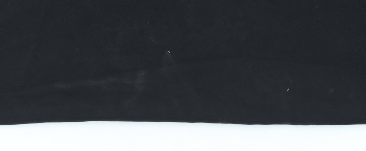 Marks and Spencer Men's Black Regular Fit Trousers 38W 29L