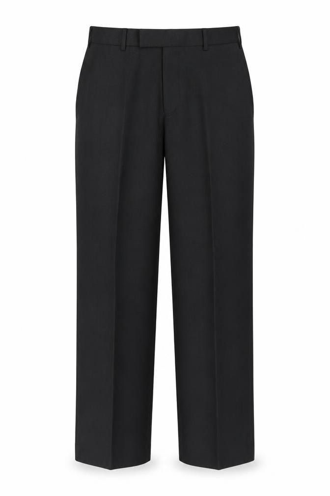 St Bernard for Dunnes Stores Mens Black 36in Dress Pants Classic Fit Trousers