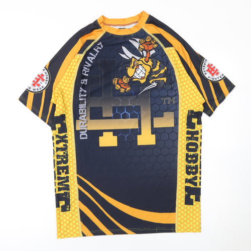 Extreme Hobby Men’s Multicoloured XL Athletic Jersey Compression T-Shirt