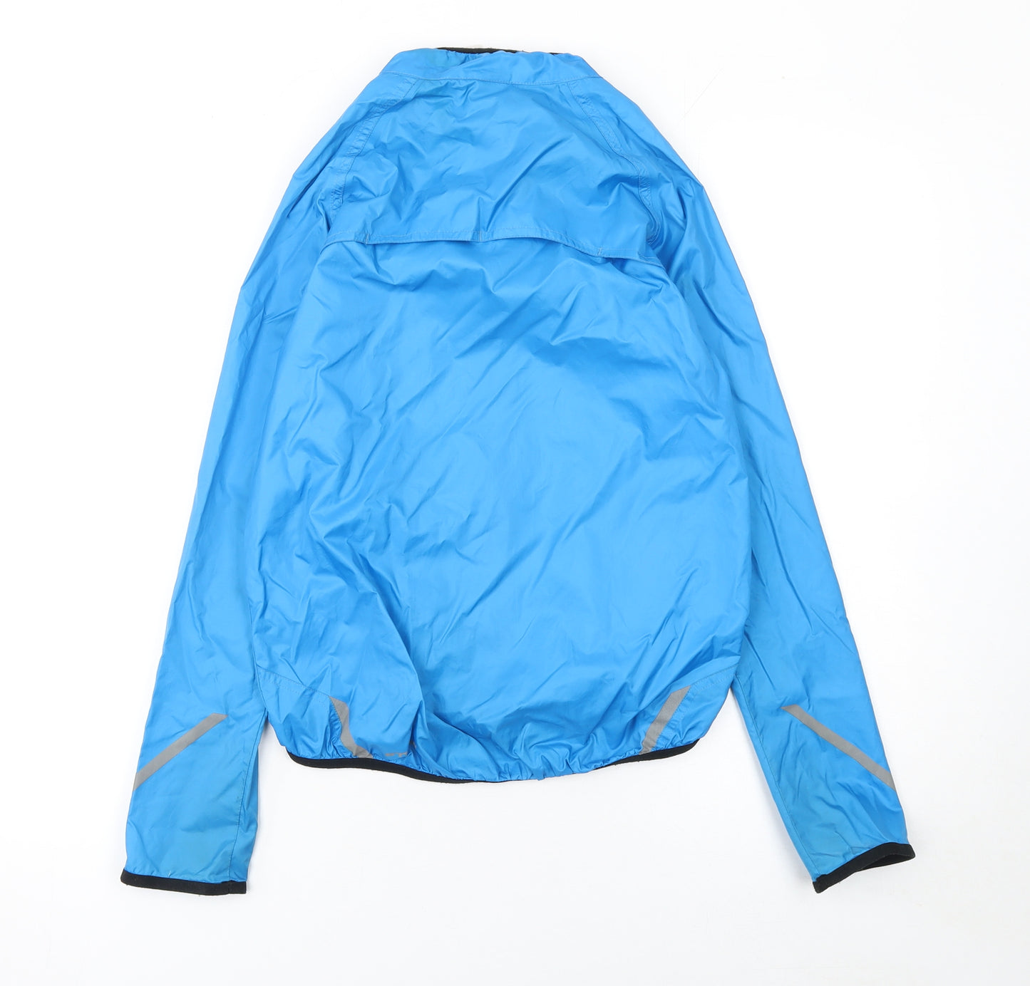 Decathlon Boys Blue 12 Years Windbreaker Jacket Lightweight Zip Activewear