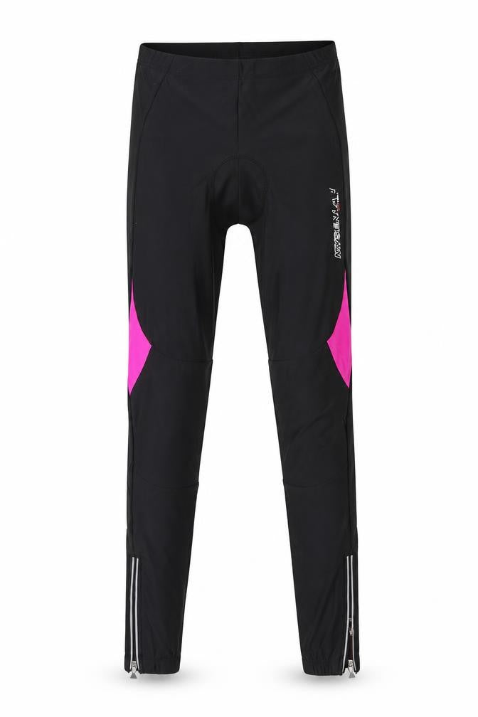 Mysenlan Girls Black XL Cycling Leggings Reflective Ankle Zip Sportswear