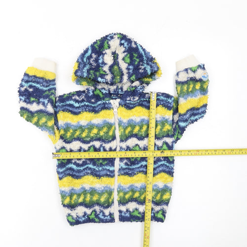 Leigh Tucker Willow Boys Multicoloured Hooded Fleece Jacket 2-3 Years