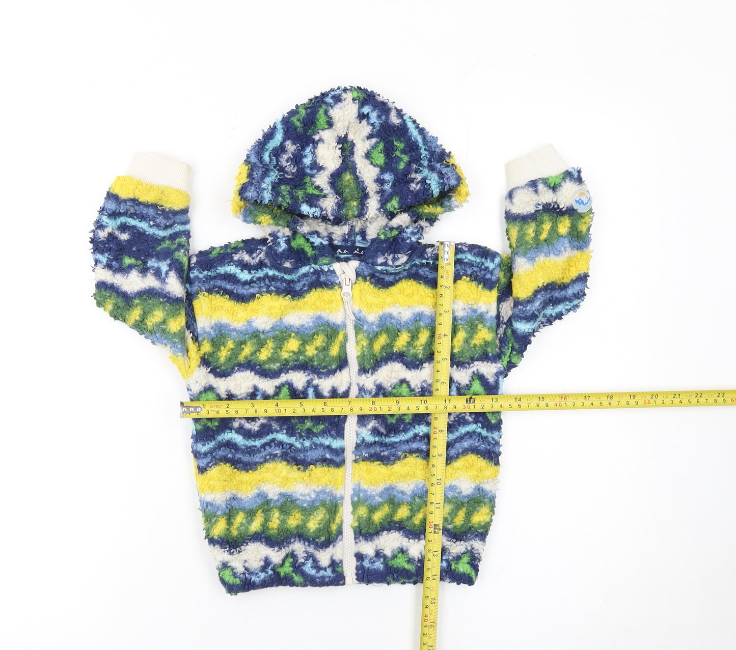 Leigh Tucker Willow Boys Multicoloured Hooded Fleece Jacket 2-3 Years