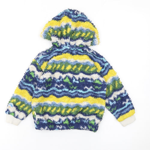 Leigh Tucker Willow Boys Multicoloured Hooded Fleece Jacket 2-3 Years