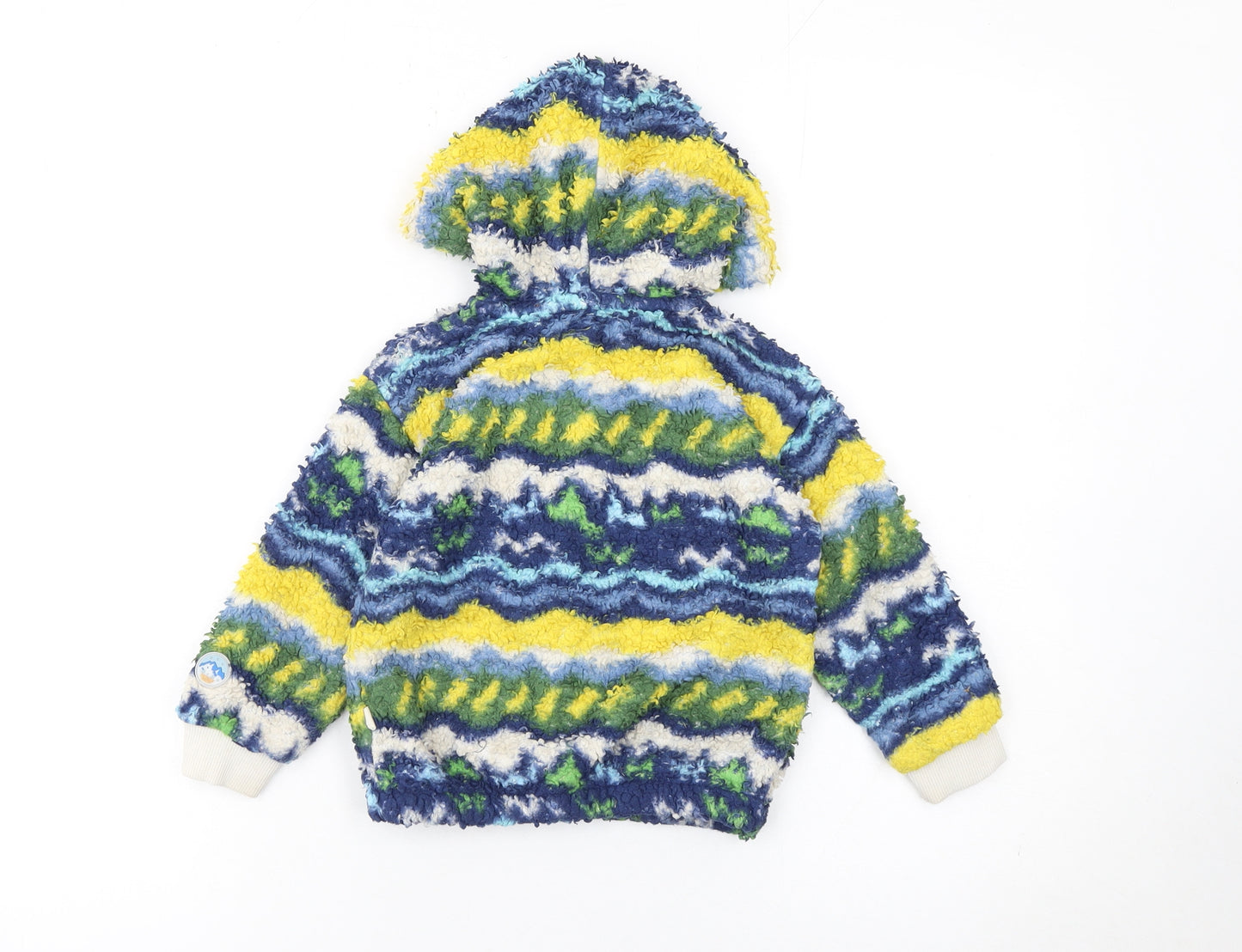 Leigh Tucker Willow Boys Multicoloured Hooded Fleece Jacket 2-3 Years