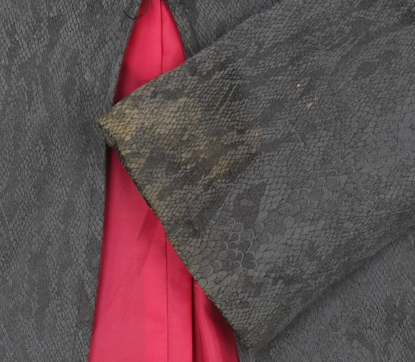 BAY Women's Black Textured Blazer Jacket Size 12 Viscose Blend