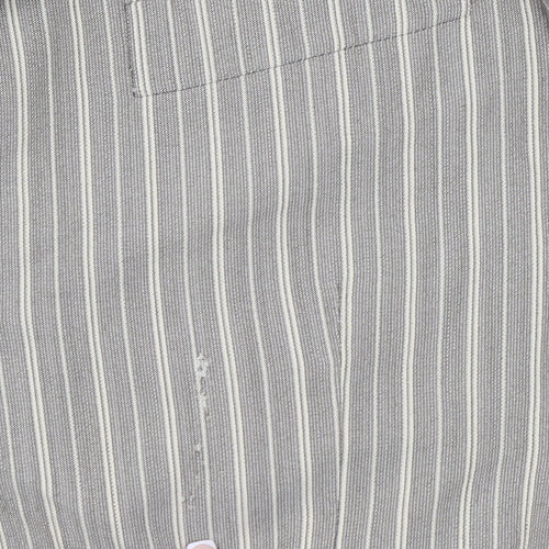Obvious Men's Beige Striped Wool Blend Blazer Jacket Size 50 Reg