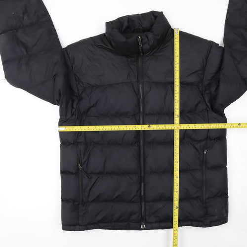 The North Face Men's Black Medium Down Puffer Jacket Winter Outdoor Coat