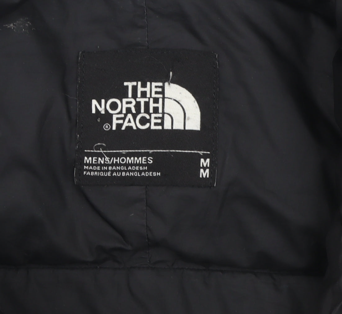 The North Face Men's Black Medium Down Puffer Jacket Winter Outdoor Coat