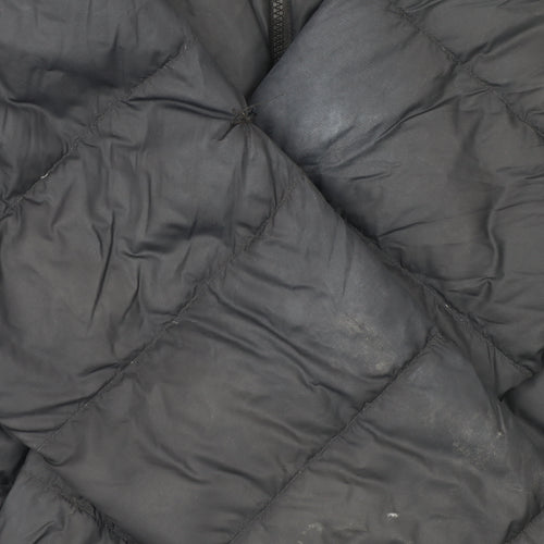 The North Face Men's Black Medium Down Puffer Jacket Winter Outdoor Coat