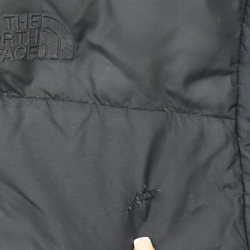 The North Face Men's Black Medium Down Puffer Jacket Winter Outdoor Coat