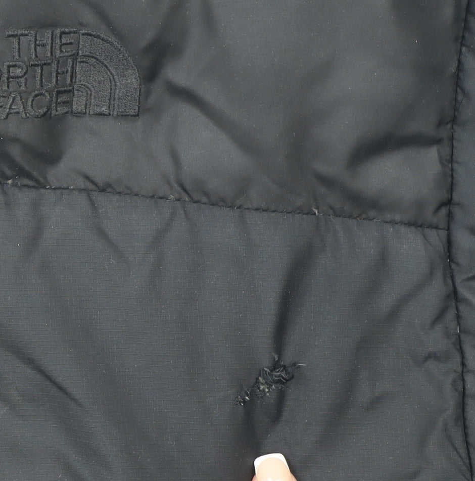 The North Face Men's Black Medium Down Puffer Jacket Winter Outdoor Coat