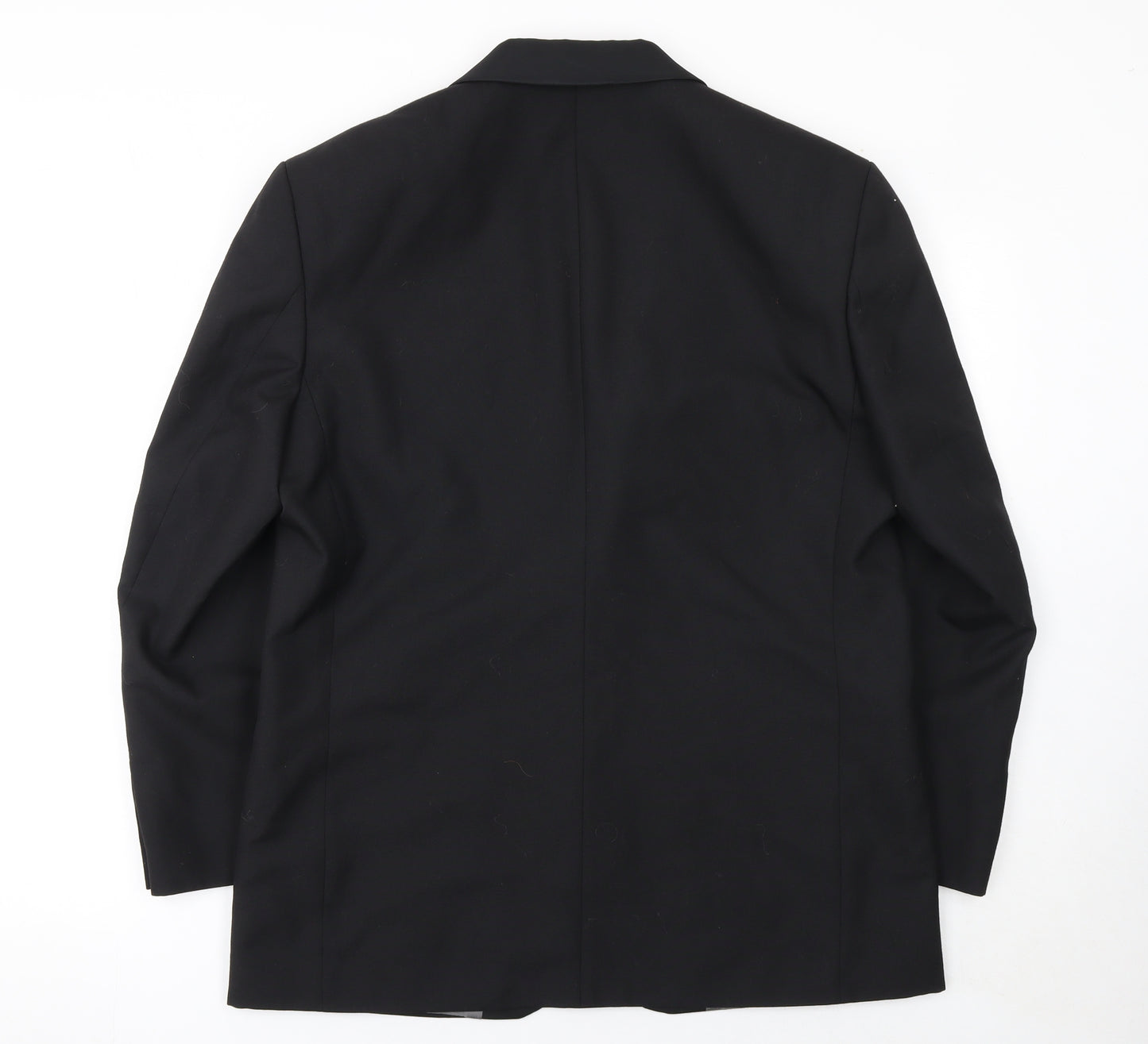David Moss Men's Black 40S Shawl Lapel Tuxedo Jacket