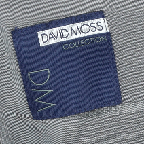 David Moss Men's Black 40S Shawl Lapel Tuxedo Jacket