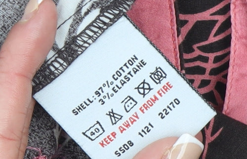 White Stuff Women’s Multicoloured Floral A-Line Knee Length Skirt Size 10