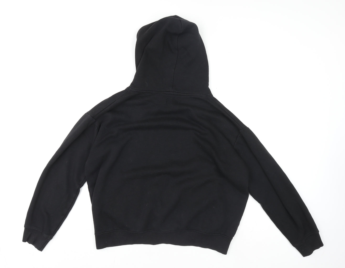 Daisy Street Women's Black Celestial Sun & Moon Pullover Hoodie UK 8