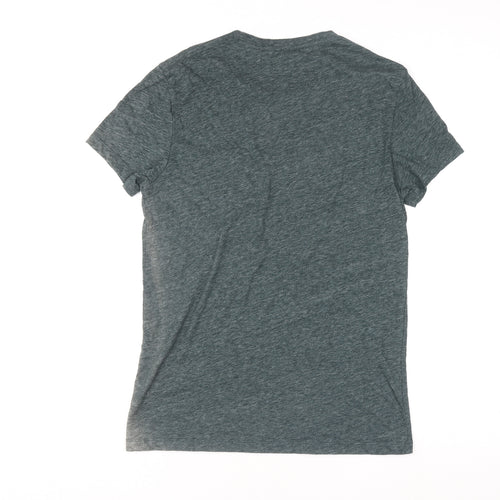 Jack Wills Womens Grey Slim Fit Crew Neck T-Shirt S