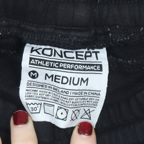 Koncept Women’s Black Medium Jogger Style Athletic Leggings