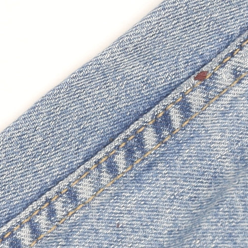 H&M Women’s Blue High Rise Mom Jeans Size 12 Light Wash Denim