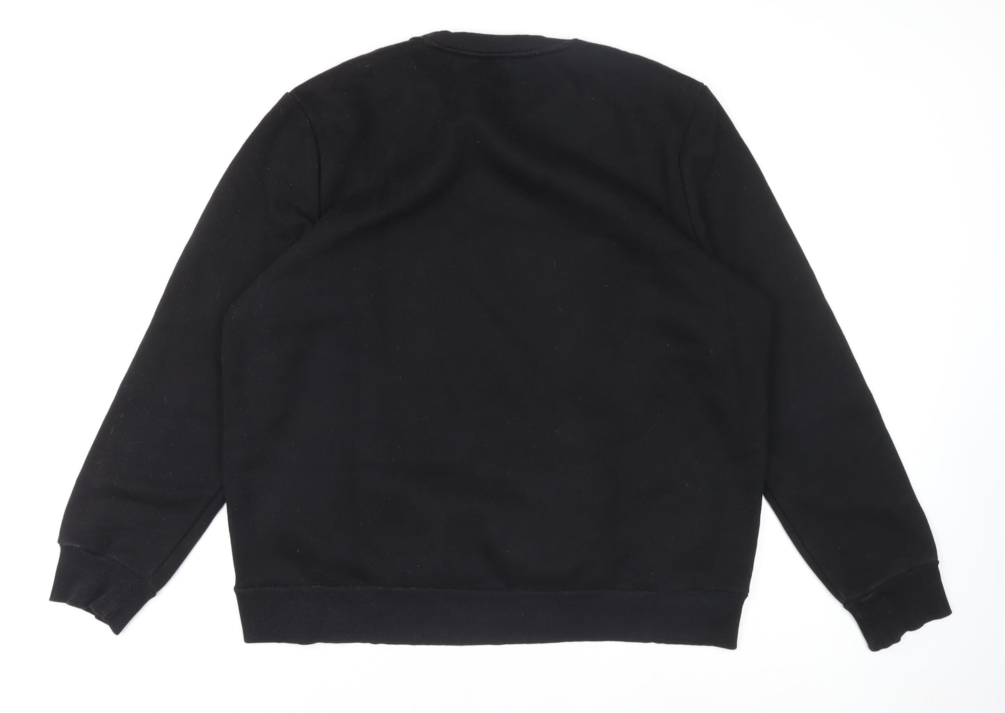 River Island Womens Black 2XL Crew Neck Pullover Jumper