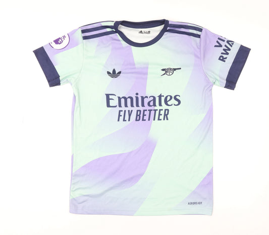 Adidas Mens Multicoloured L Arsenal Ødegaard 8 Football Shirt AEROREADY