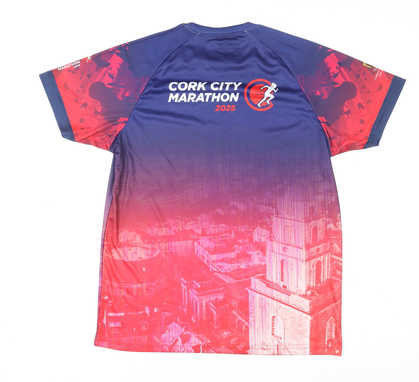 Titan Sports Unisex Multicoloured Cork City Marathon 2025 Running T-Shirt M