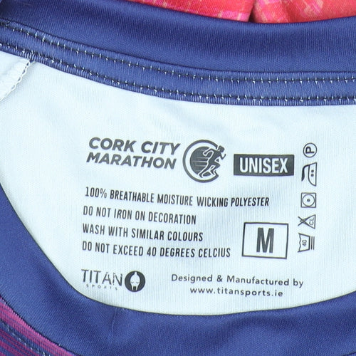 Titan Sports Unisex Multicoloured Cork City Marathon 2025 Running T-Shirt M