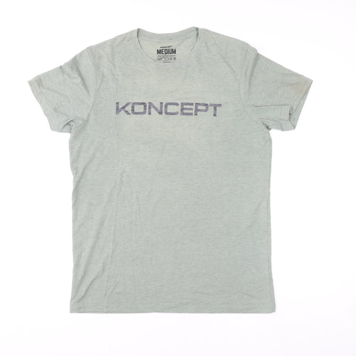 Koncept Men's Grey Athletic Performance T-Shirt Medium