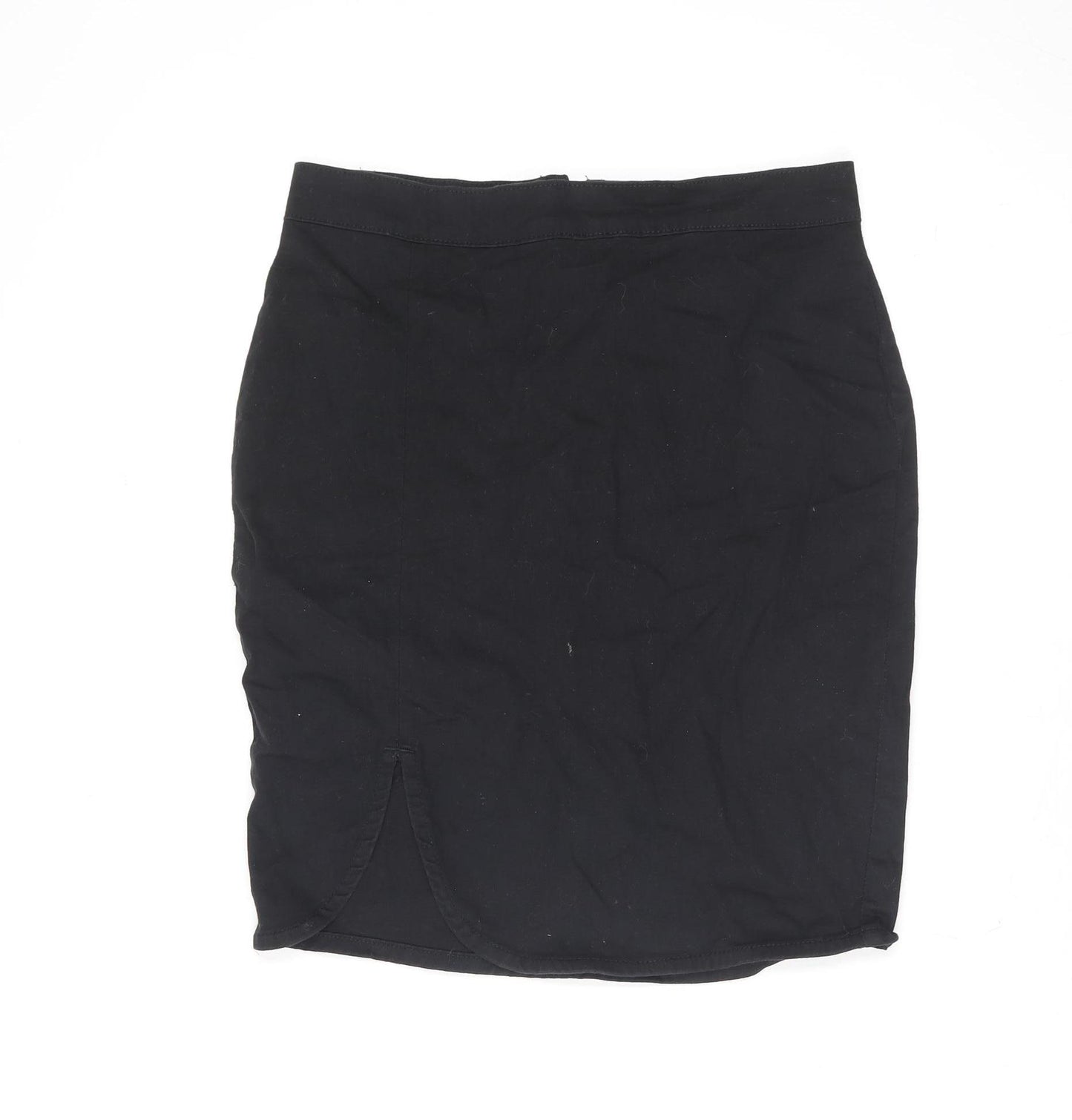 Marisa Women's Black Size 10 Pencil Zip Skirt