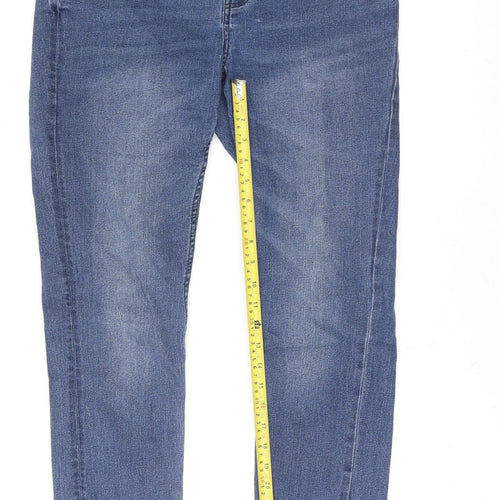 Esmara Women Blue Size 16 Skinny Fit Mid Rise Stretch Jeans