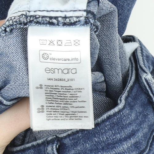 Esmara Women Blue Size 16 Skinny Fit Mid Rise Stretch Jeans