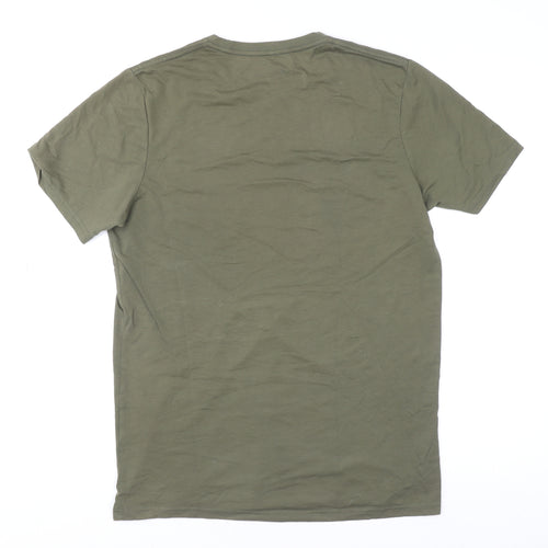 Koncept Men's Green Medium Athletic Performance T-Shirt