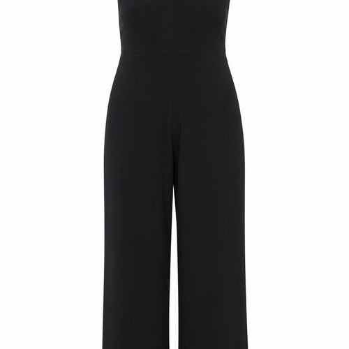 Nasty Gal Women’s Black One Shoulder Jumpsuit UK 12 Polyester Blend