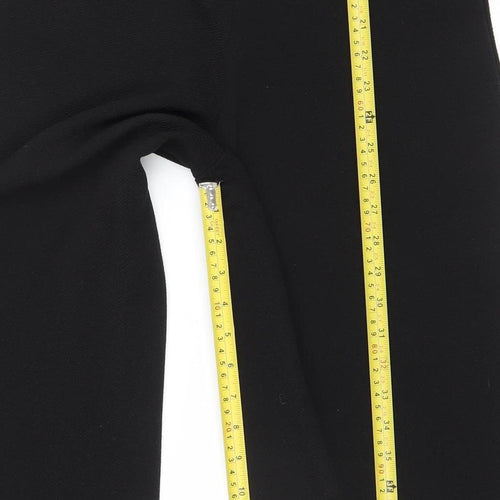 Nasty Gal Women’s Black One Shoulder Jumpsuit UK 12 Polyester Blend