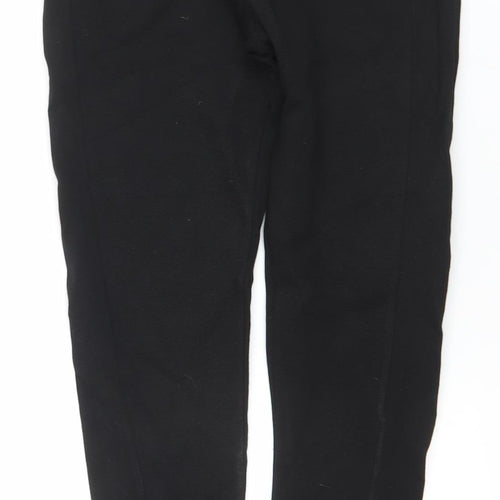 Savida Women Black Slim Fit Stretch Trousers Size 10