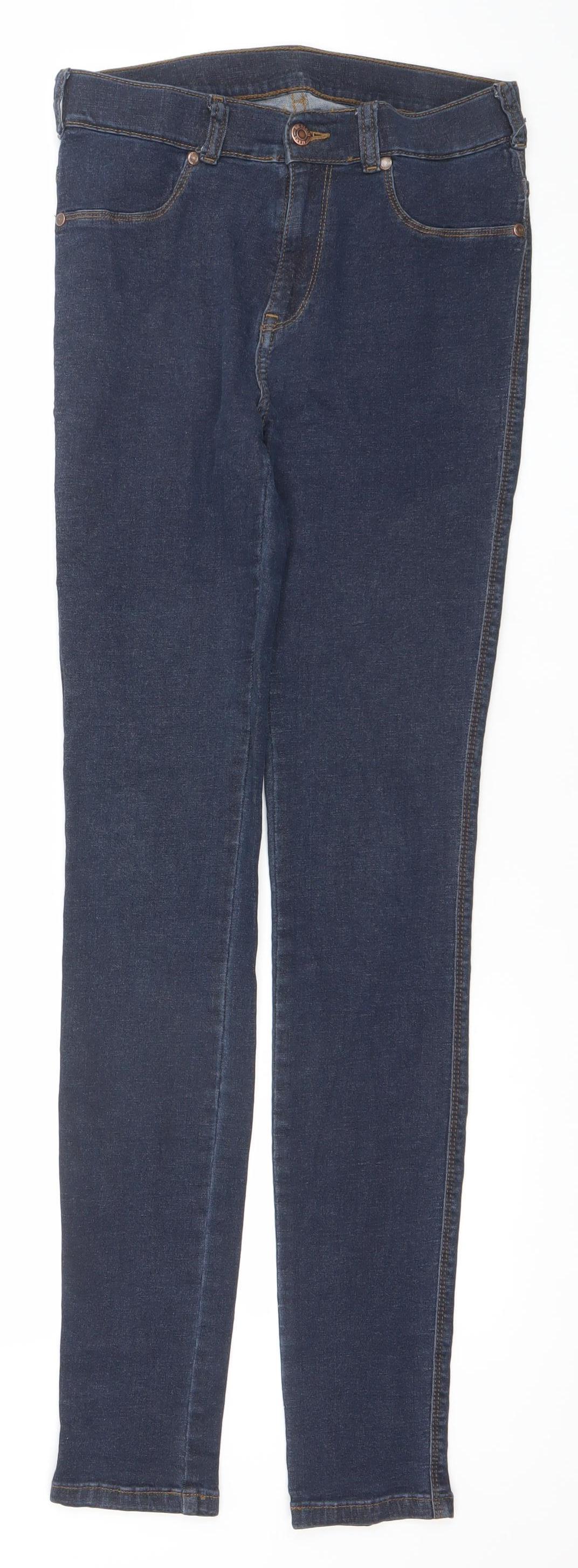 Dr Denim Women's Blue Skinny Stretch Jeans Size M