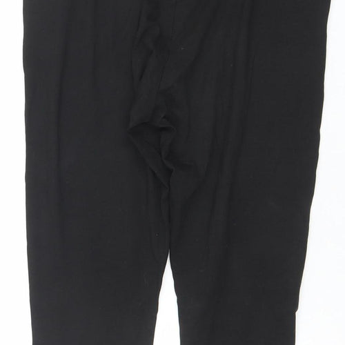 Dunnes Stores Women's Black Cotton Stretch Leggings Size 12