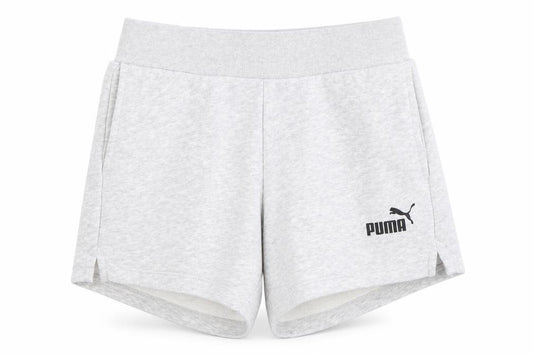 Puma Womens Grey XS Athletic Shorts Lightweight Cotton Blend