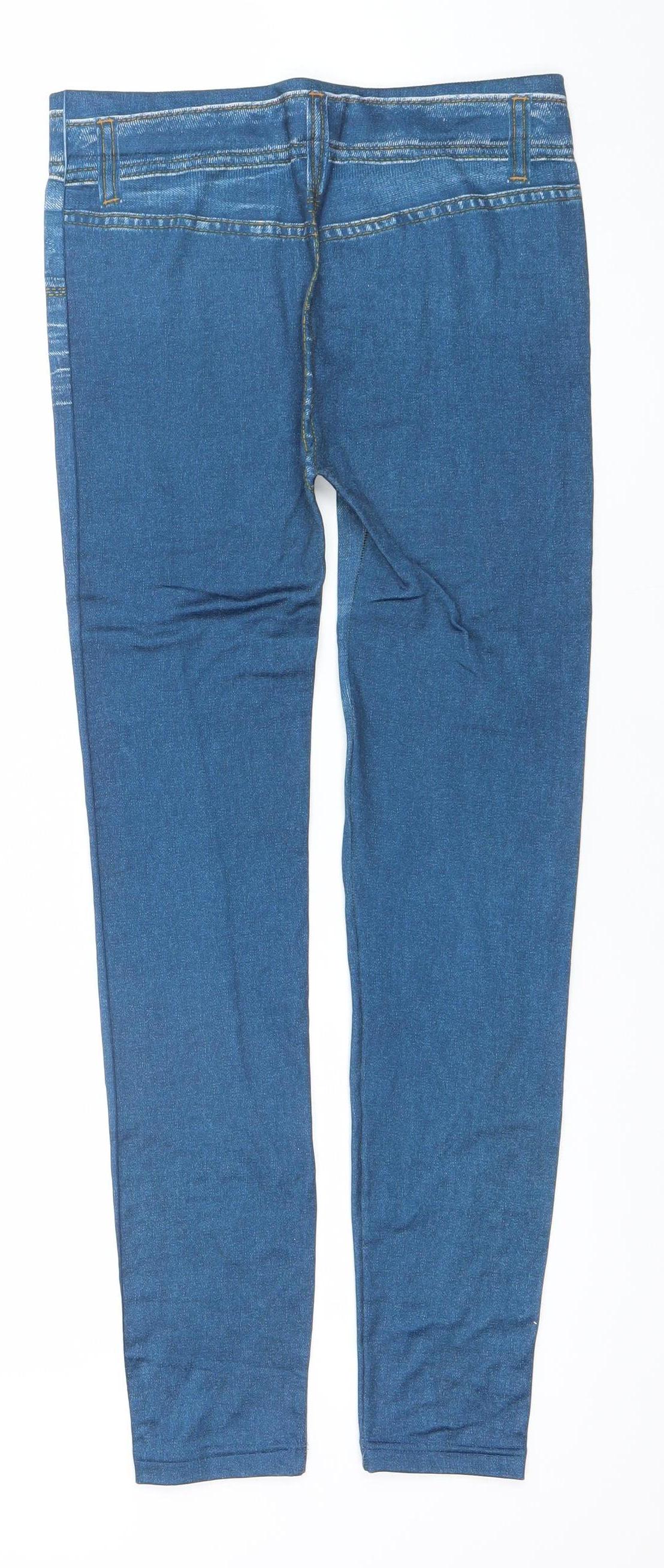 Trim 'N' Slim Jeans Blue Women's S Jegging Leggings Stretch Comfort Fit