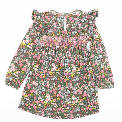 Leigh Tucker Willow Girls Multicoloured Floral A-Line Dress 2-3 Years