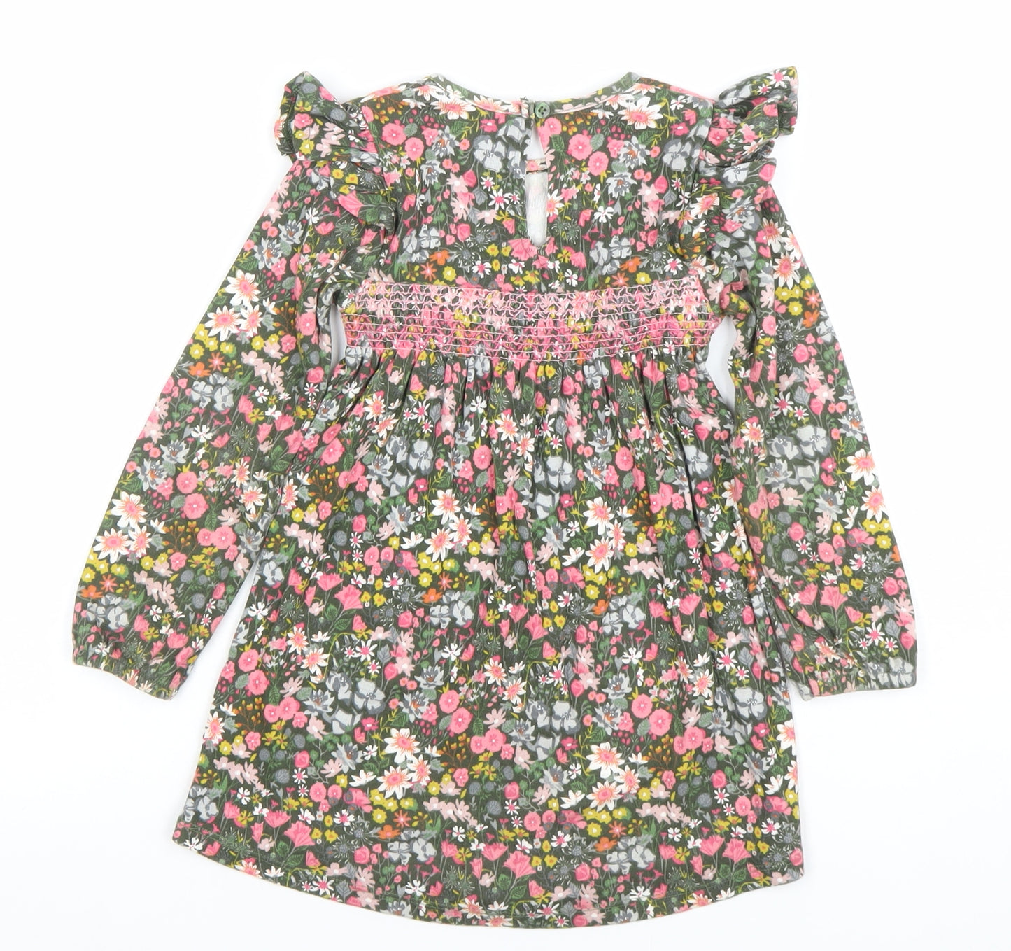 Leigh Tucker Willow Girls Multicoloured Floral A-Line Dress 2-3 Years