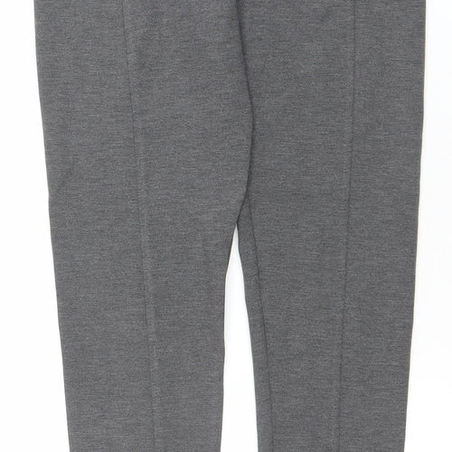 Wallis Women’s Grey Stretch Leggings Size 10 Viscose Blend Comfort Fit
